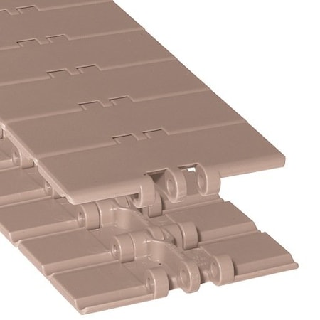 Rexnord Chain, Plate Top, 831, Plastic with Plastic Top, 1-1/2 in. Pitch LF 831-K325